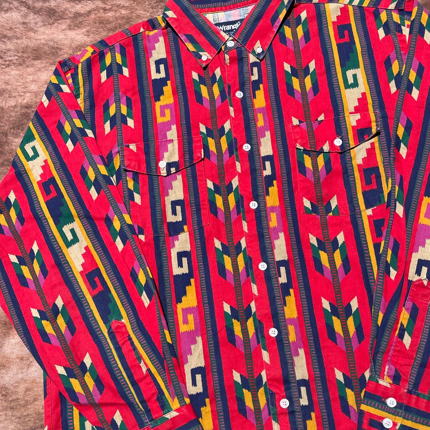 Wrangler Button Up - XL (17 1/2-35)