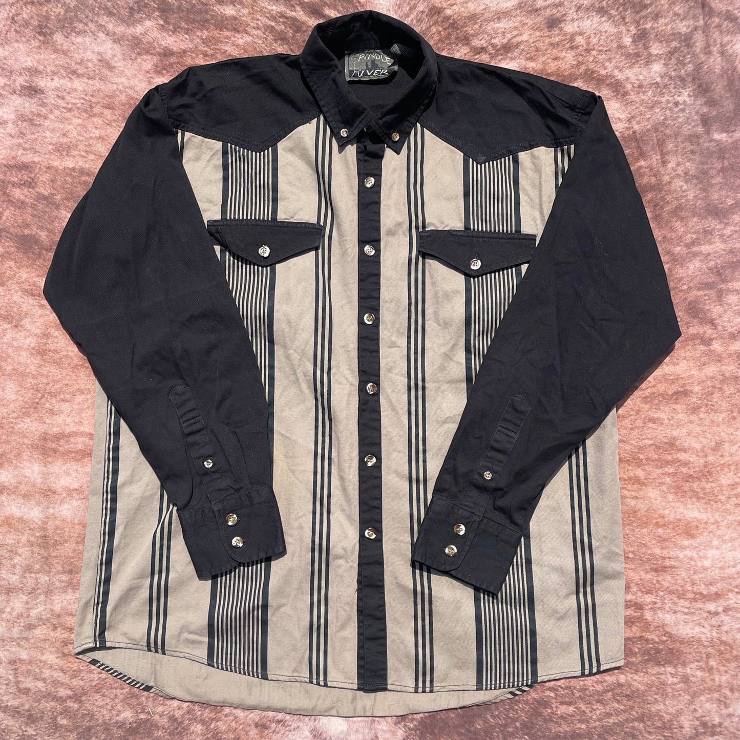 Spindle River Button Up - Large