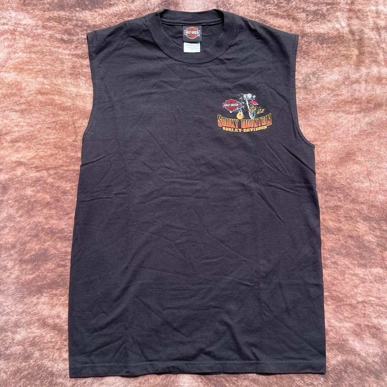 2000s Harley Davidson Muscle Tee Tank - Medium
