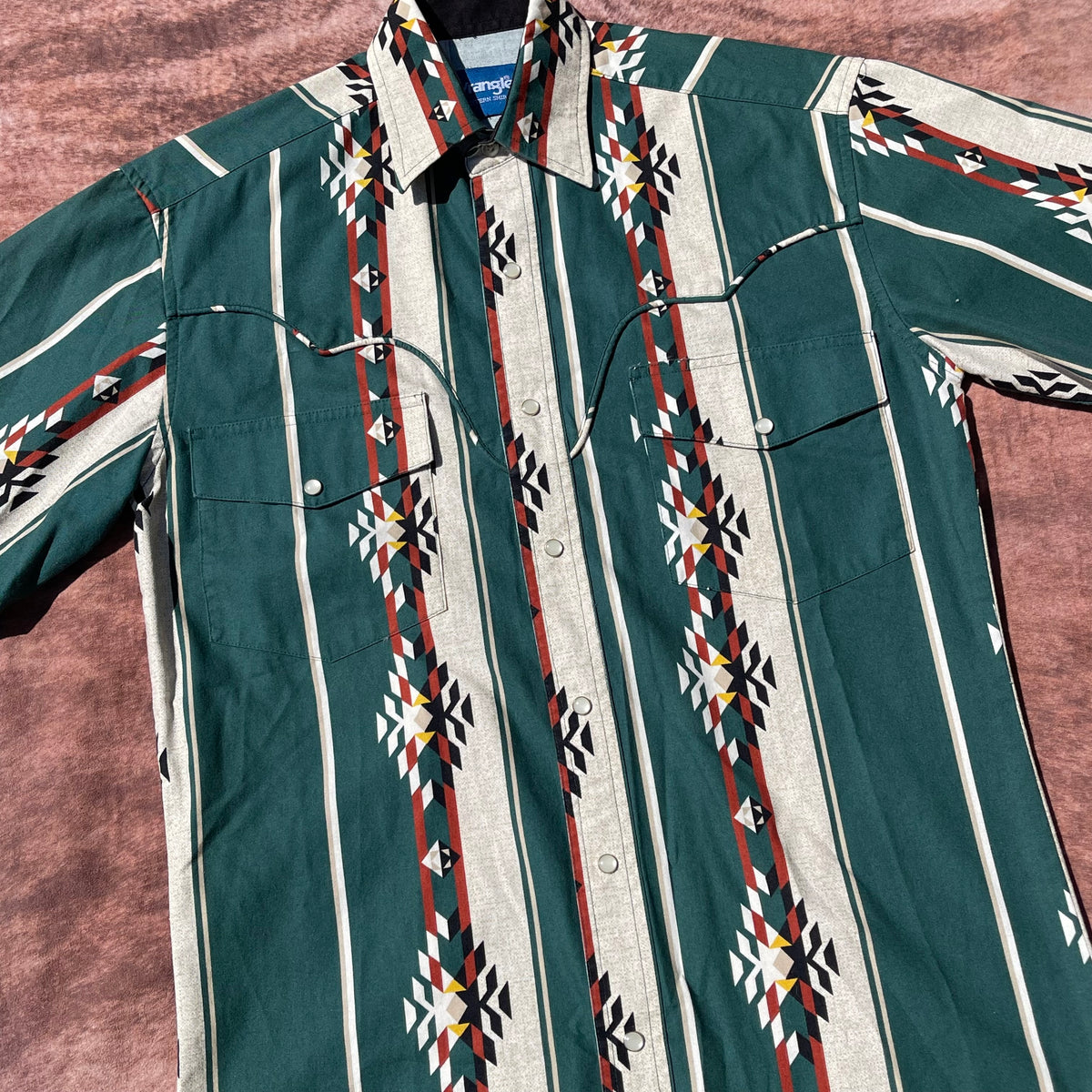 Wrangler Pearl Snap - Small (Short Sleeve)