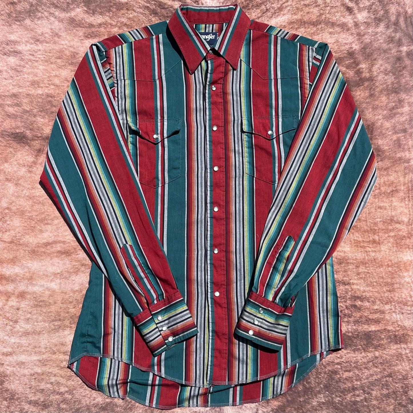 Wrangler Pearl Snap - Medium (15 1/2-35)