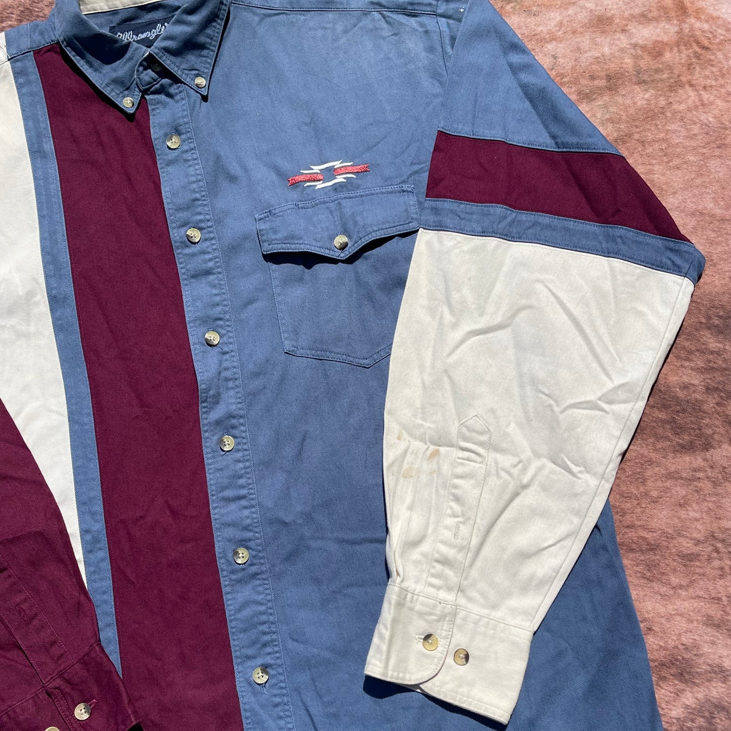 Wrangler Button Up - Looser Fitting Large