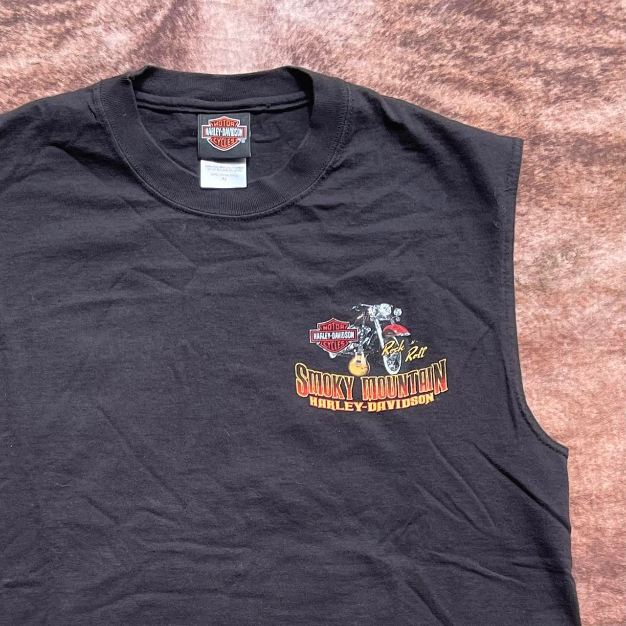 2000s Harley Davidson Muscle Tee Tank - Medium