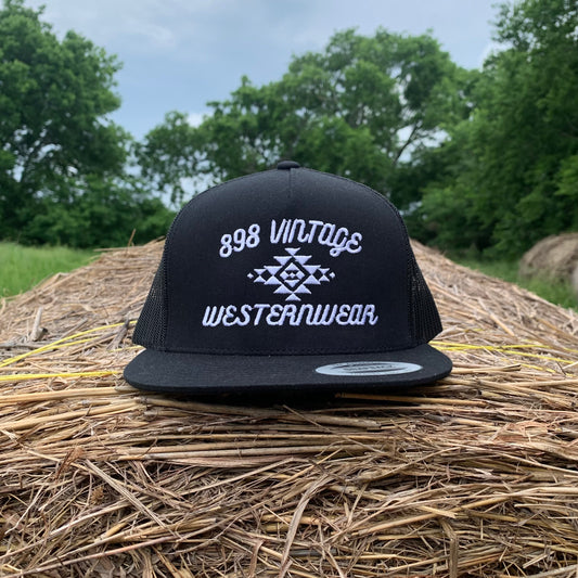 898 Vintage Western SnapBack Hat