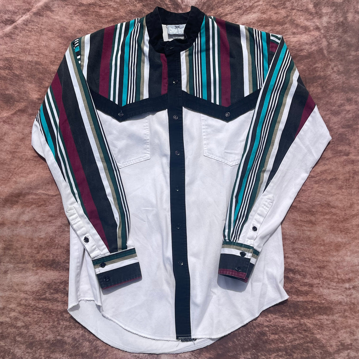 Cowboy Threads Button Up - Small (Banded Collar)