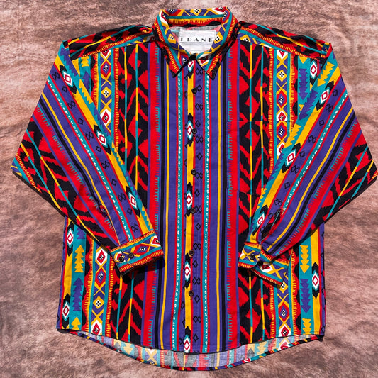 Frank Western Button Up - Medium