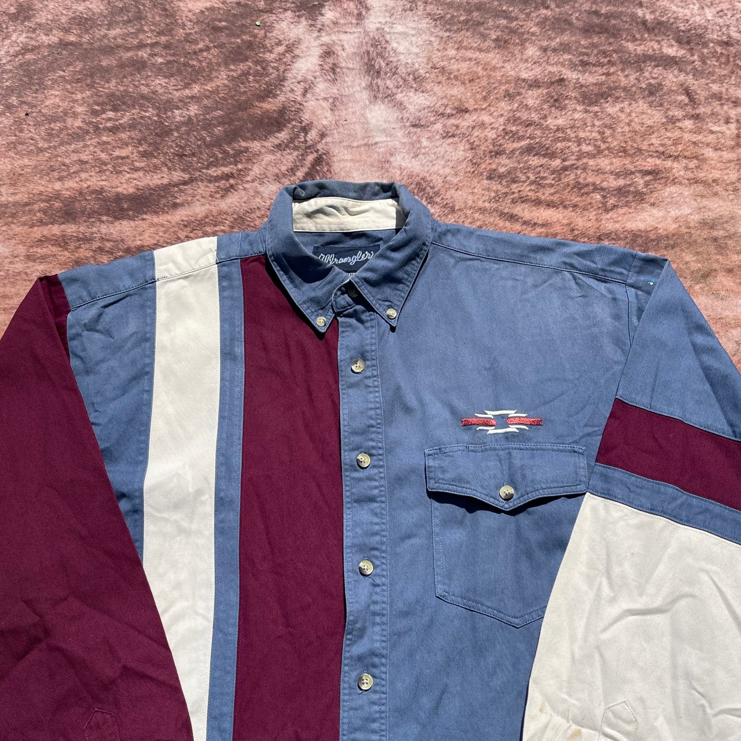 Wrangler Button Up - Looser Fitting Large