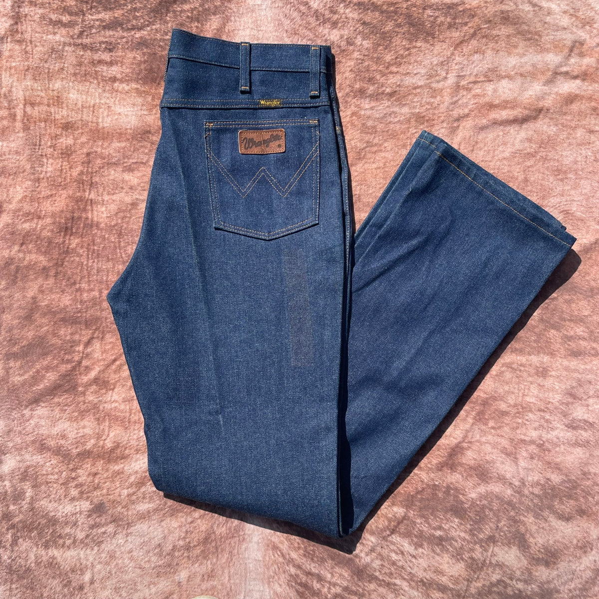 Men’s Wrangler Jeans Raw Denim - 34X34 (style 945NAV)(Made in the USA)