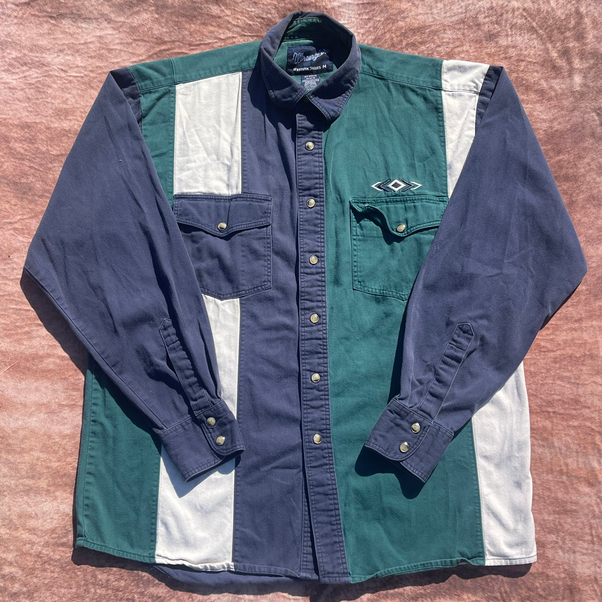 Wrangler Button Up - Looser Fitting Medium