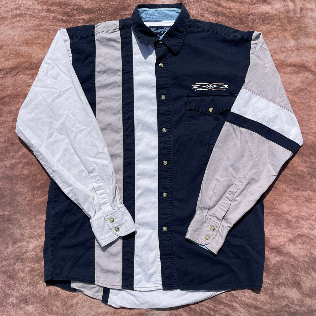 Wrangler Button Up - Looser Fitting Medium