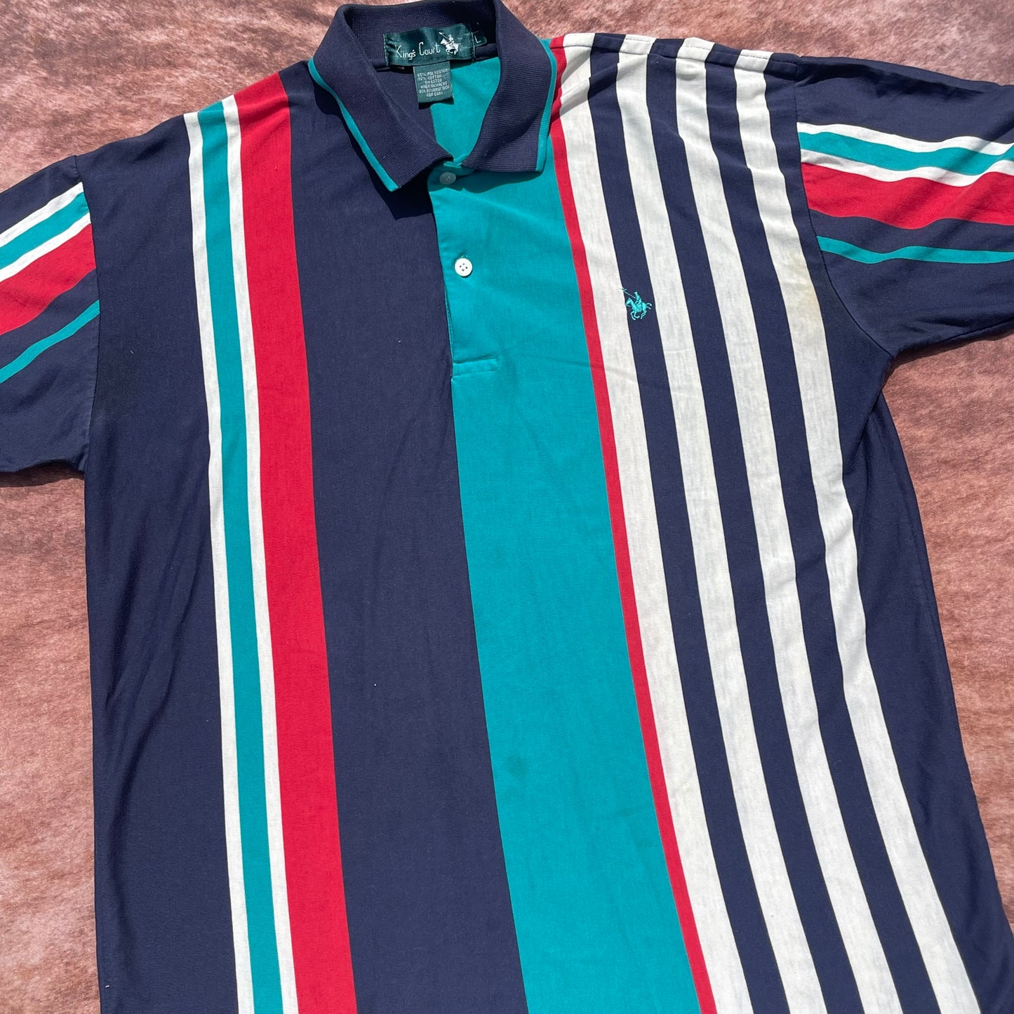 Kings Court Polo Shirt - Large (Short Sleeve)