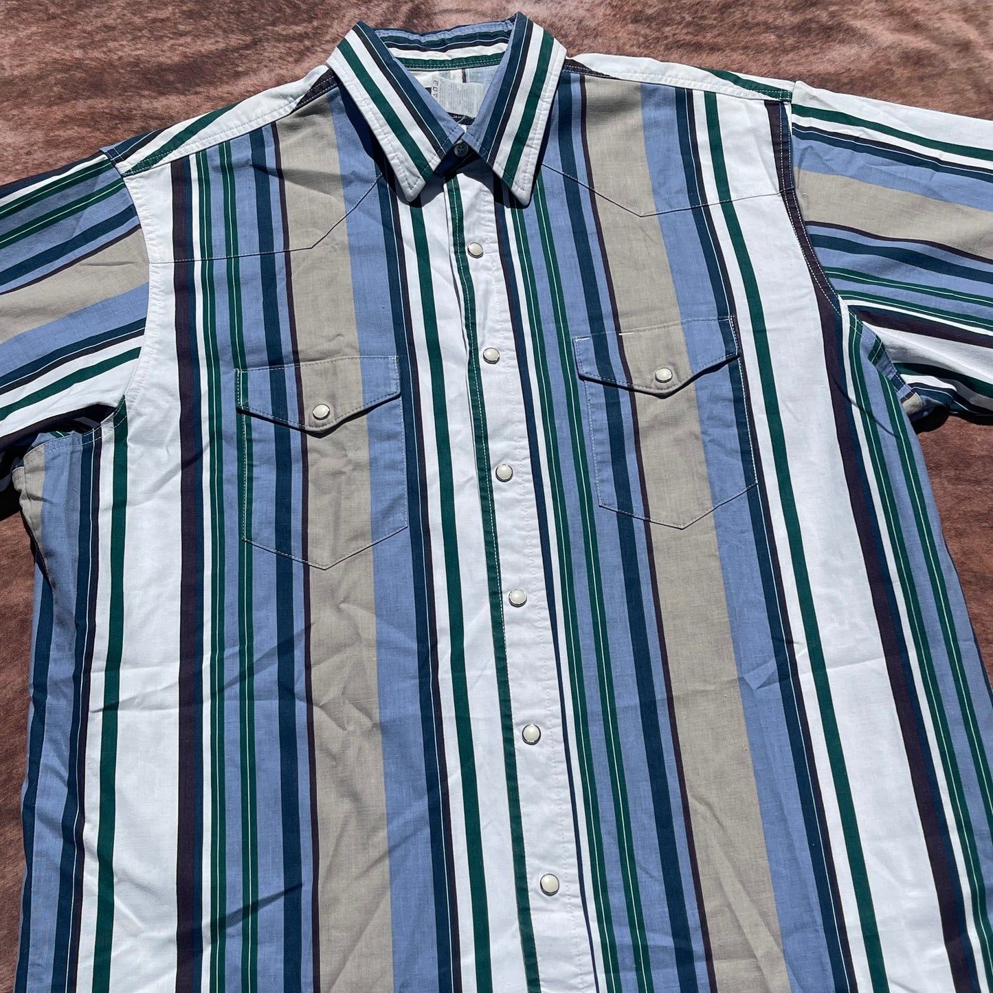 Wrangler Pearl Snap - Tighter Fitting XL Tall (Short Sleeve)