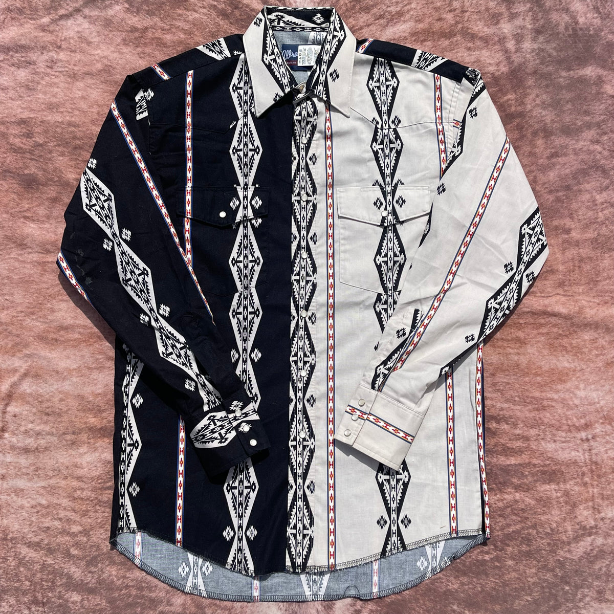 Wrangler Pearl Snap - Medium