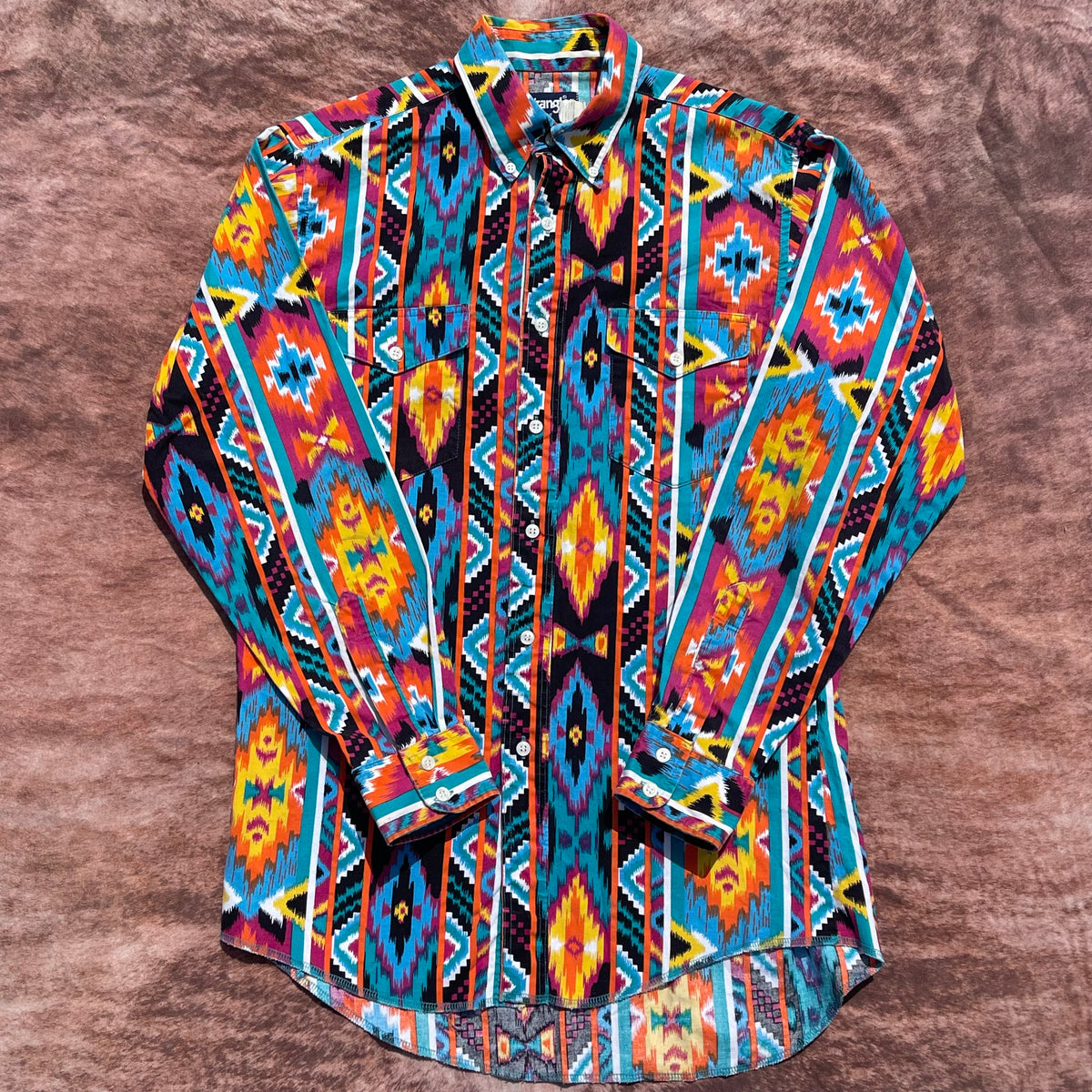 Wrangler Button Up - S/M (15 1/2-33)