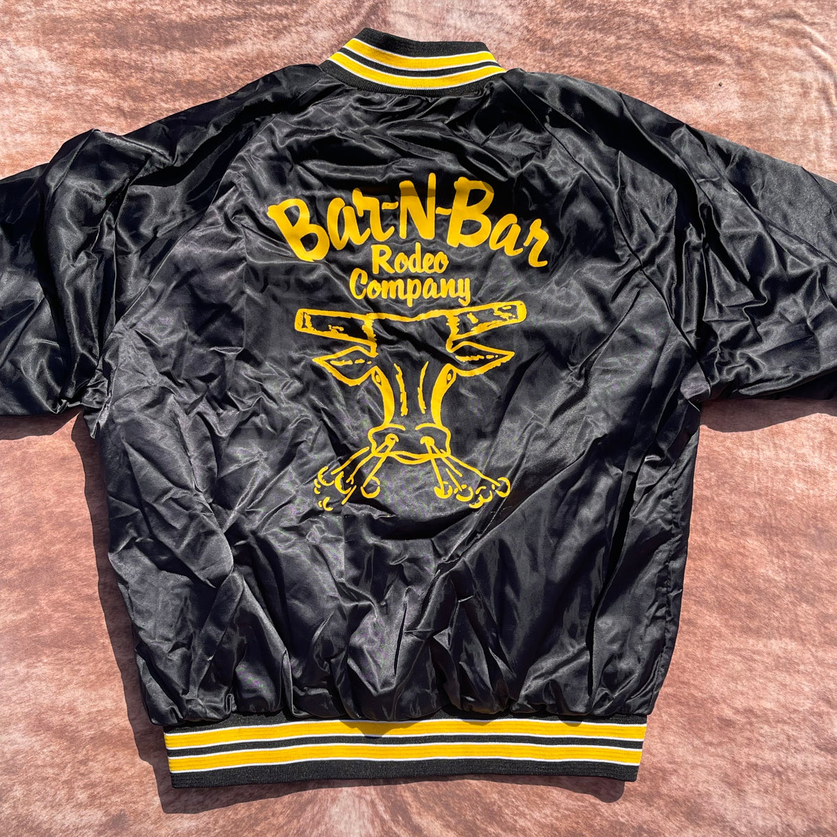 Bar-N-Bar Rodeo Company Satin Jacket - Medium