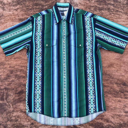 Wrangler Pearl Snap - Medium (Short Sleeve)