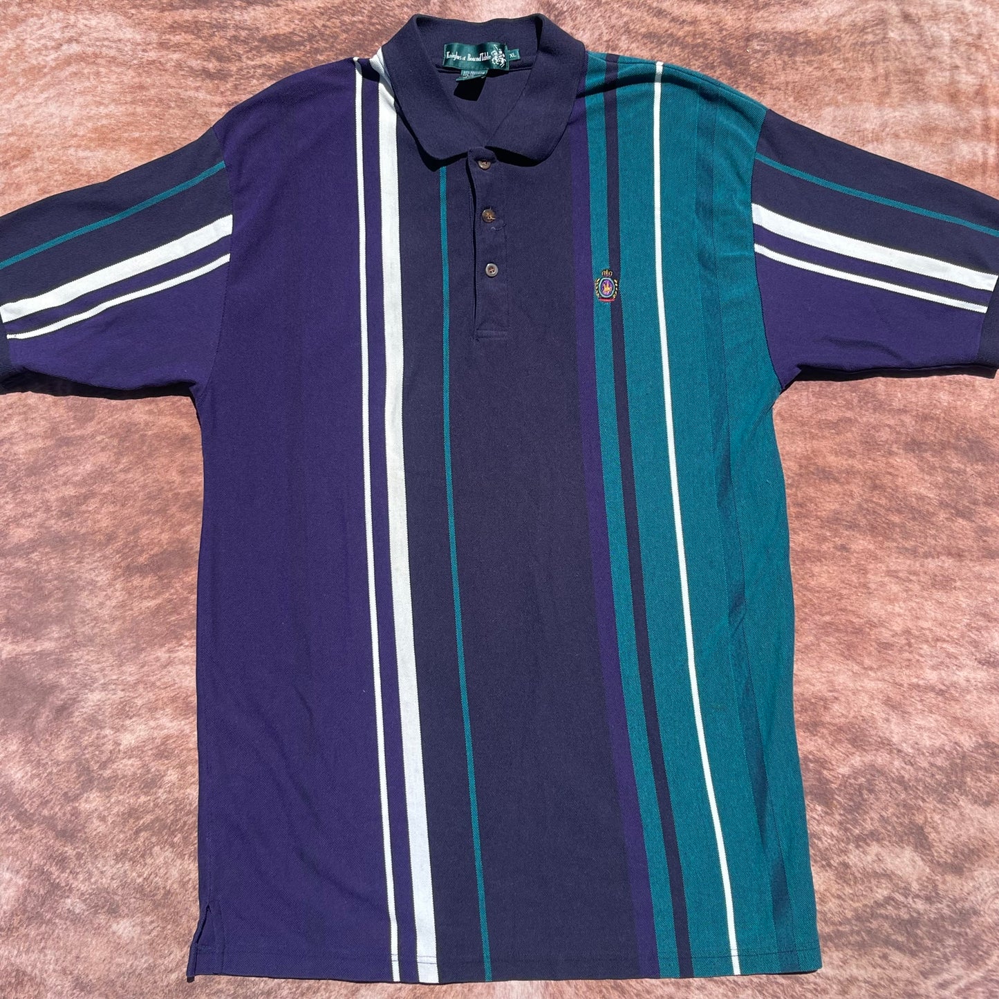 Knights of Round Table Polo Shirt - Large (Short Sleeve)